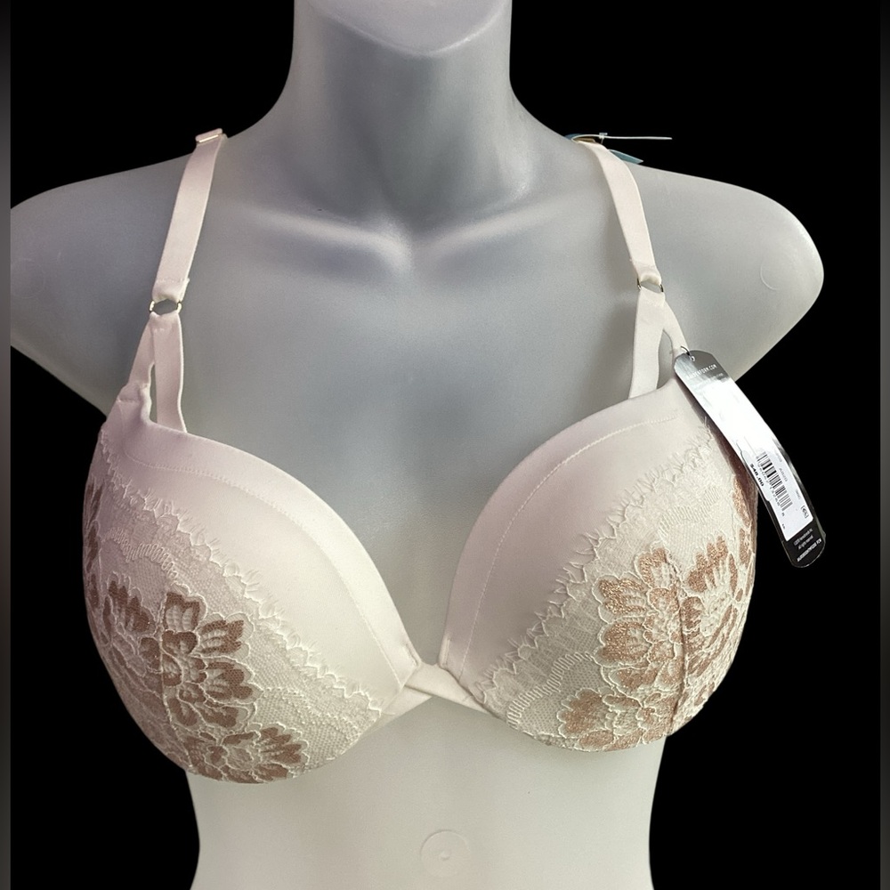 Maidenform Push-Up Plunging Neckline Bra B37